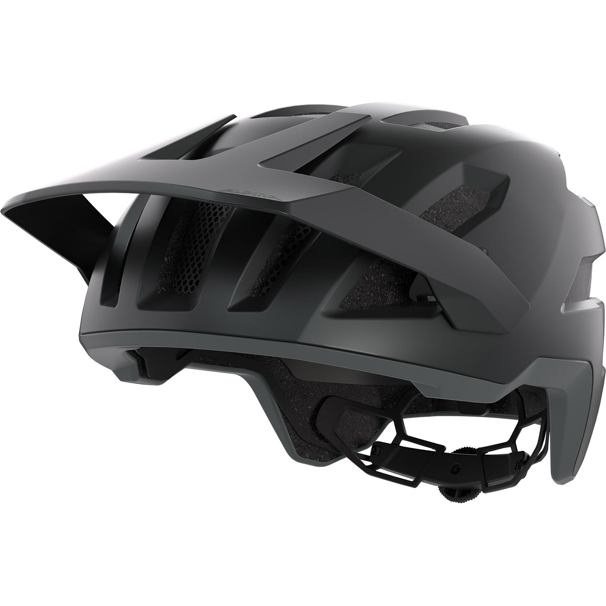 Olympia-Sportbekleidung Alpina Sports MTB-Helm Taunus 59-61 mattschwarz grau
