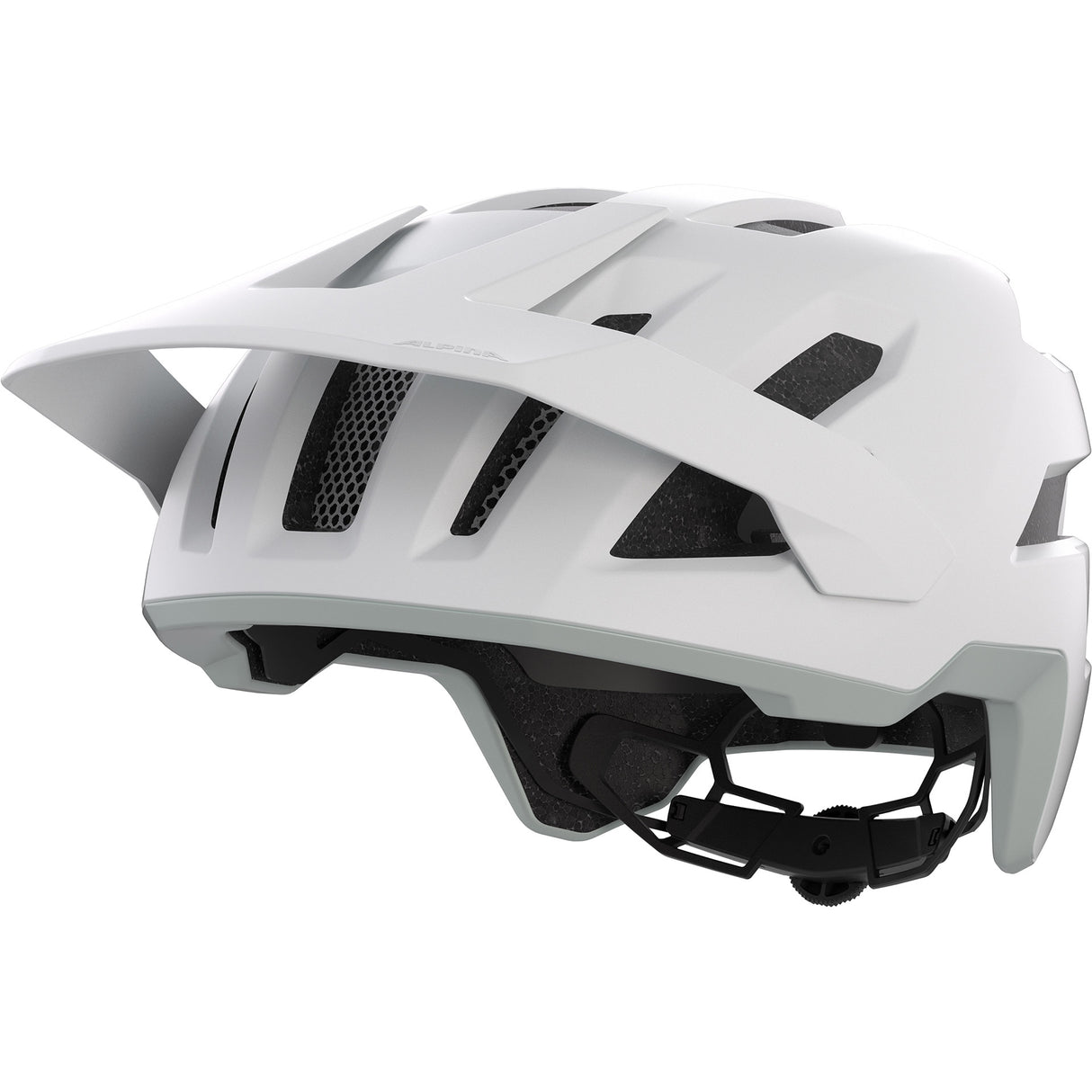 Olympia-Sportbekleidung Alpina Sports MTB-Helm Taunus 52-56 mattweiß