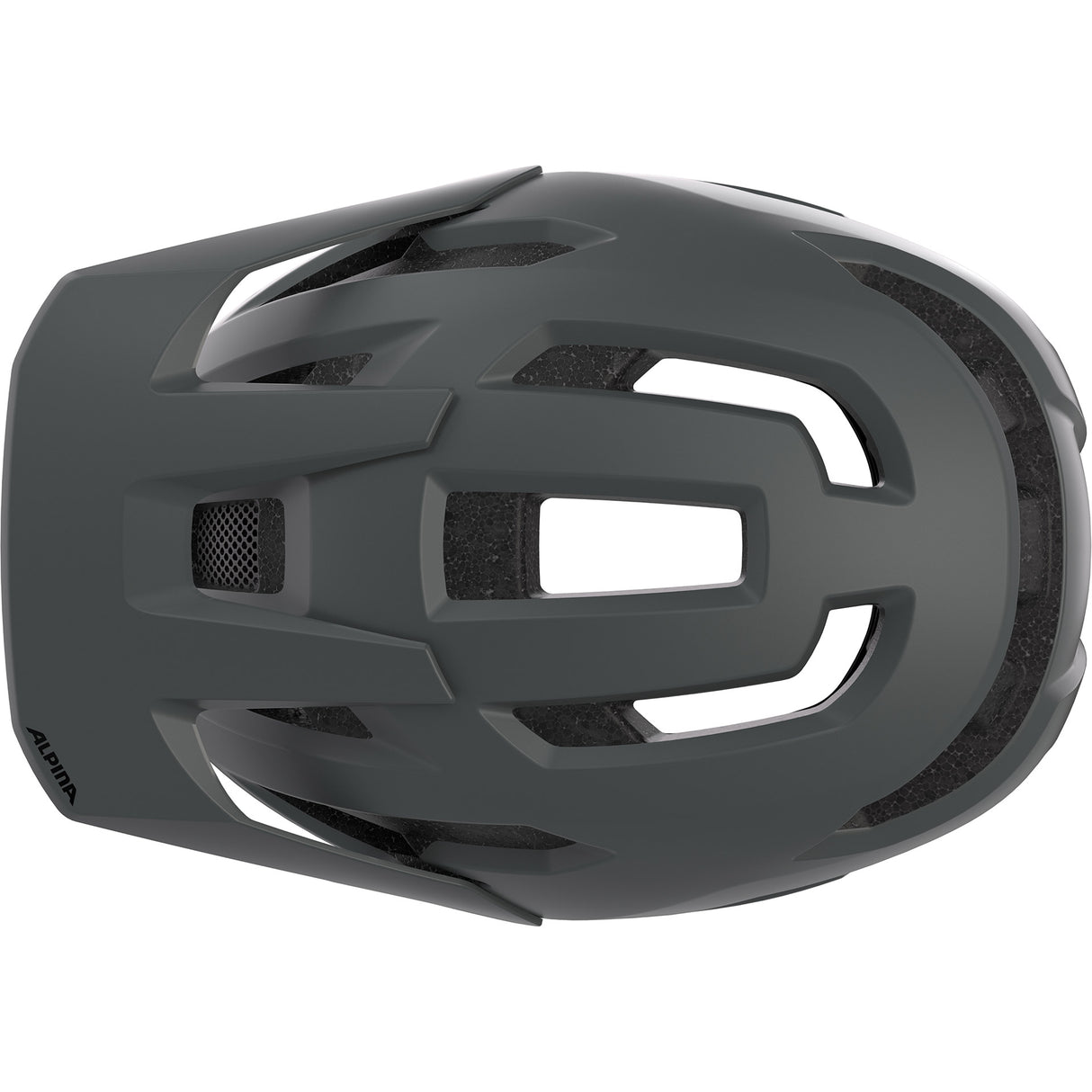 Olympia-Sportbekleidung Alpina Sports MTB-Helm Taunus 52-56 matt dunkelgrau