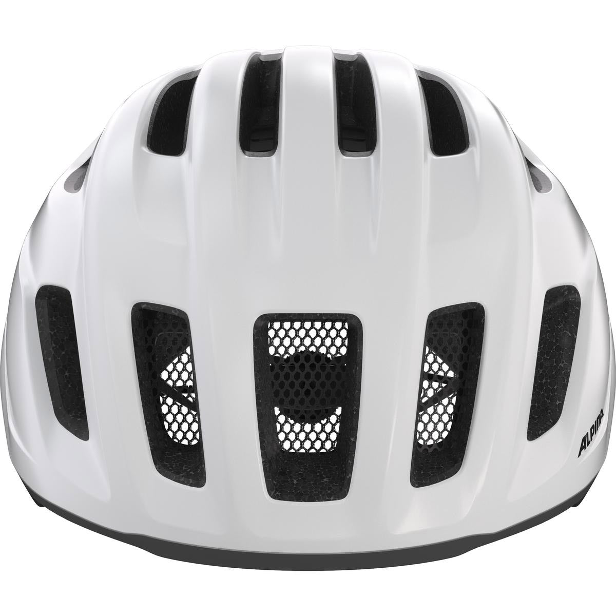 Olympische Sportbekleidung Alpina Sports Urban Helm Paranus 59-61 glänzend weiß