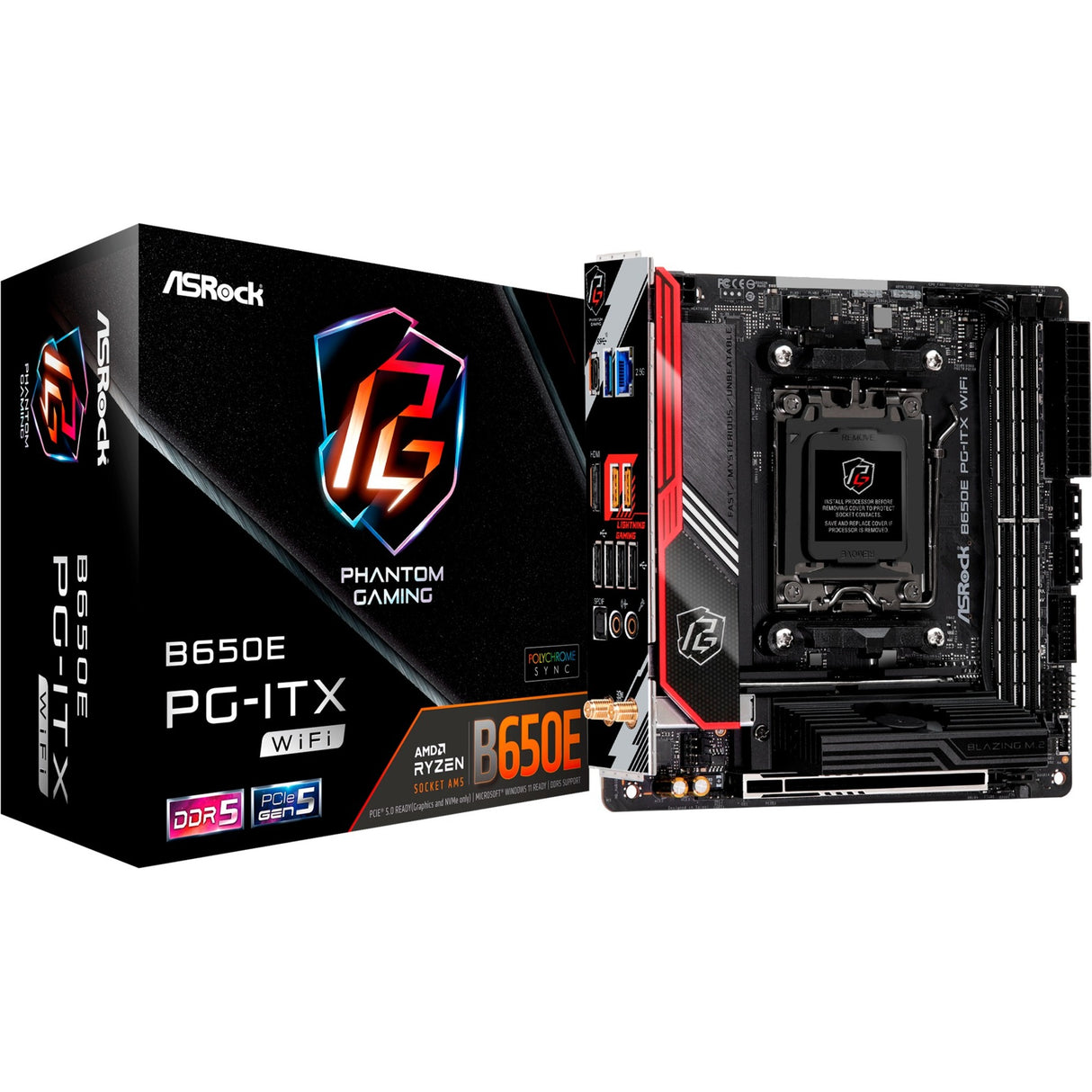 ASROCK ASROCK B650E PG-ITX WiFI