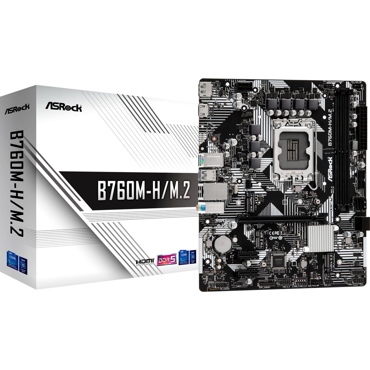 ASROCK B760M-H M.2