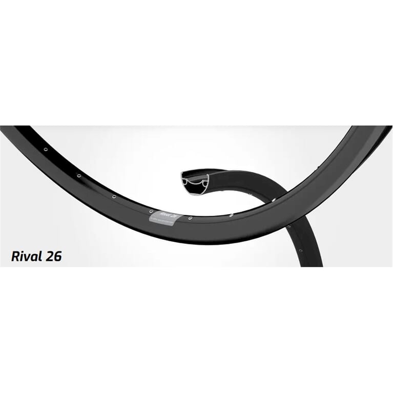 Rigida Felge Ryde 28 (622) Rival-26 36 14 schwarz (ungeschnitten)