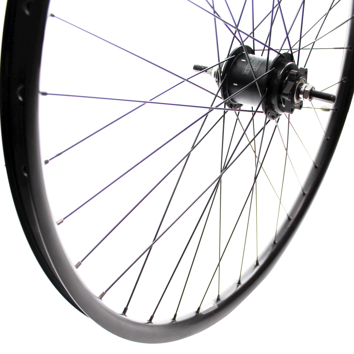 Roland Hinterrad 28 SA A2K 2-Gang Rival26 schwarz Edelstahl spk