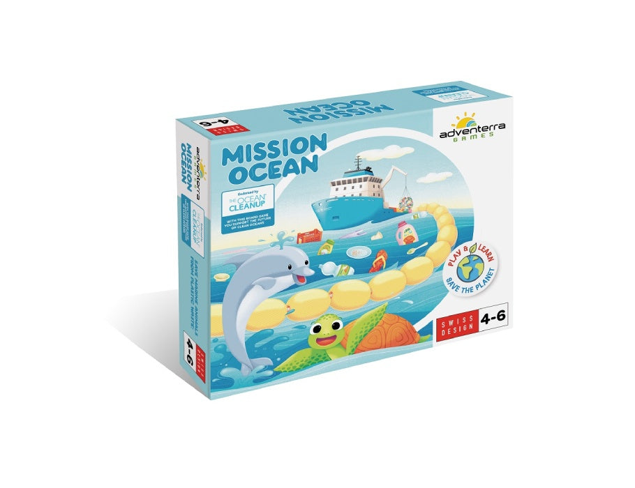 Adventerra Games Board Game Mission Ozean