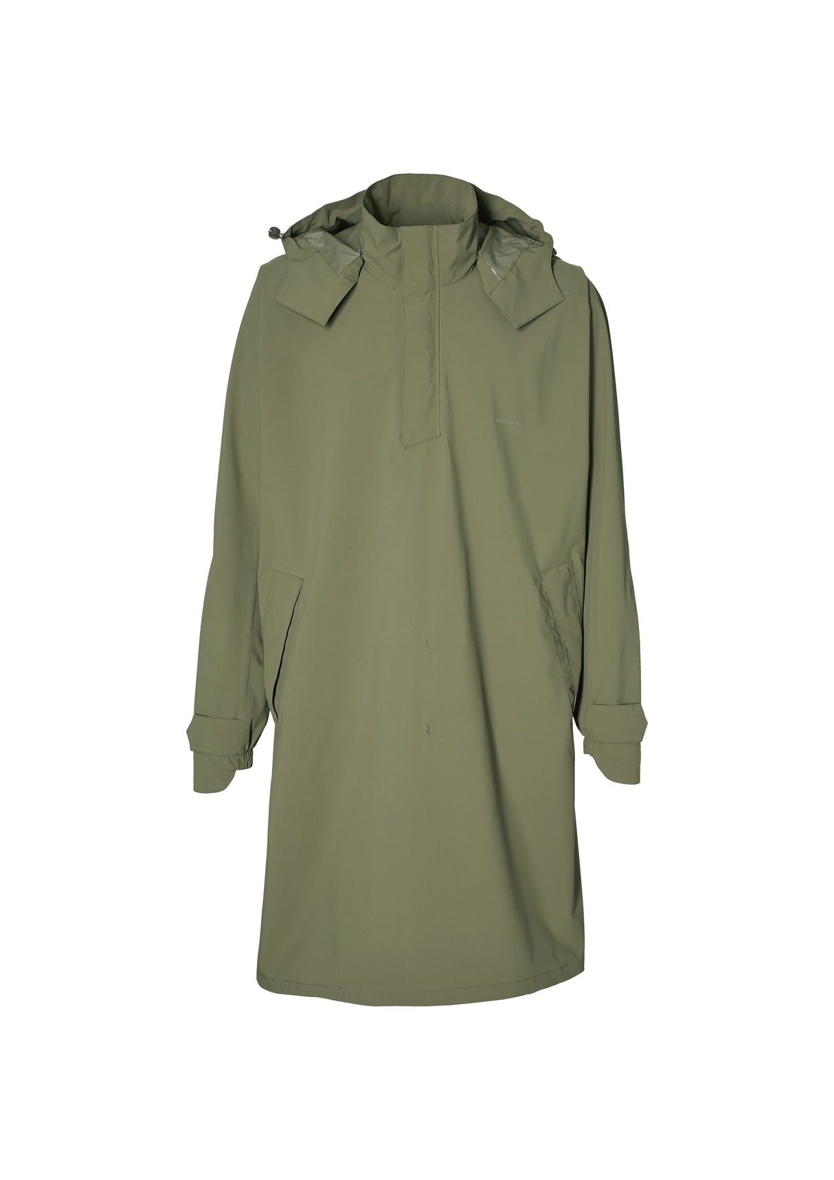 Basil poncho mosse unisex olive green xl xxl