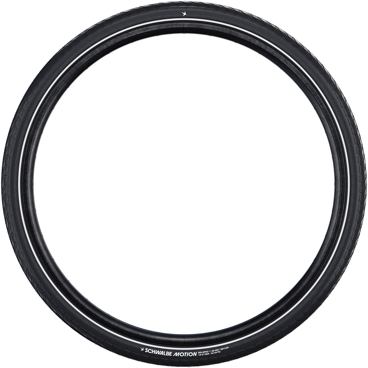 Schwalbe Drahtreifen Motion Big Apple 50-507 +r schwarz
