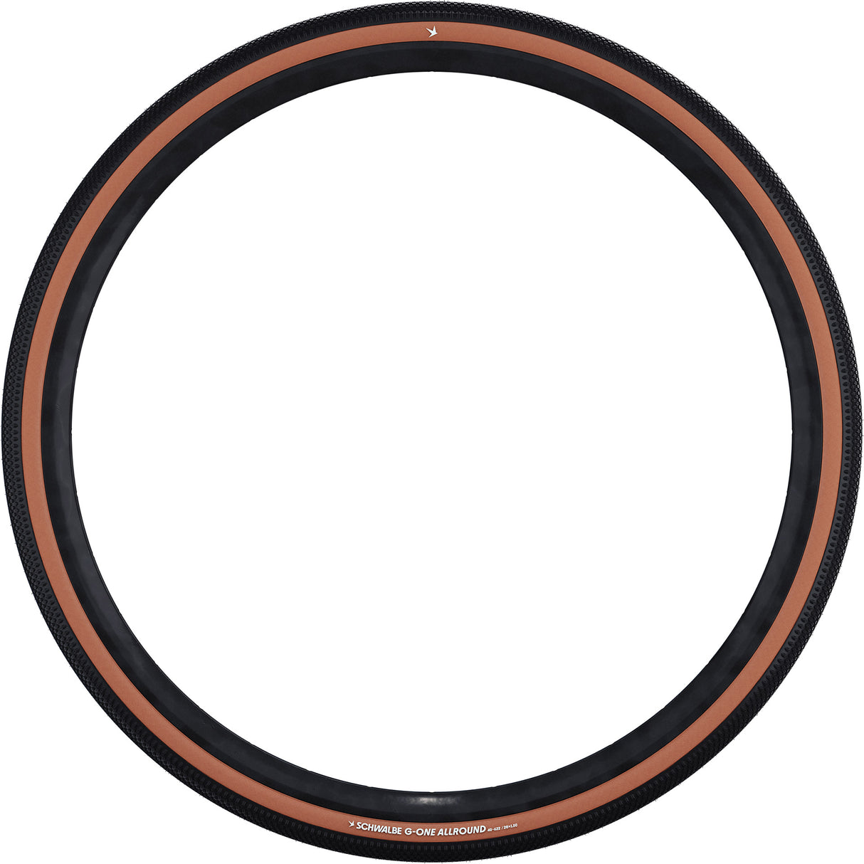Schwalbe Reifen 40-622 g-one Allround schwarz braun faltbar TLR Gravel