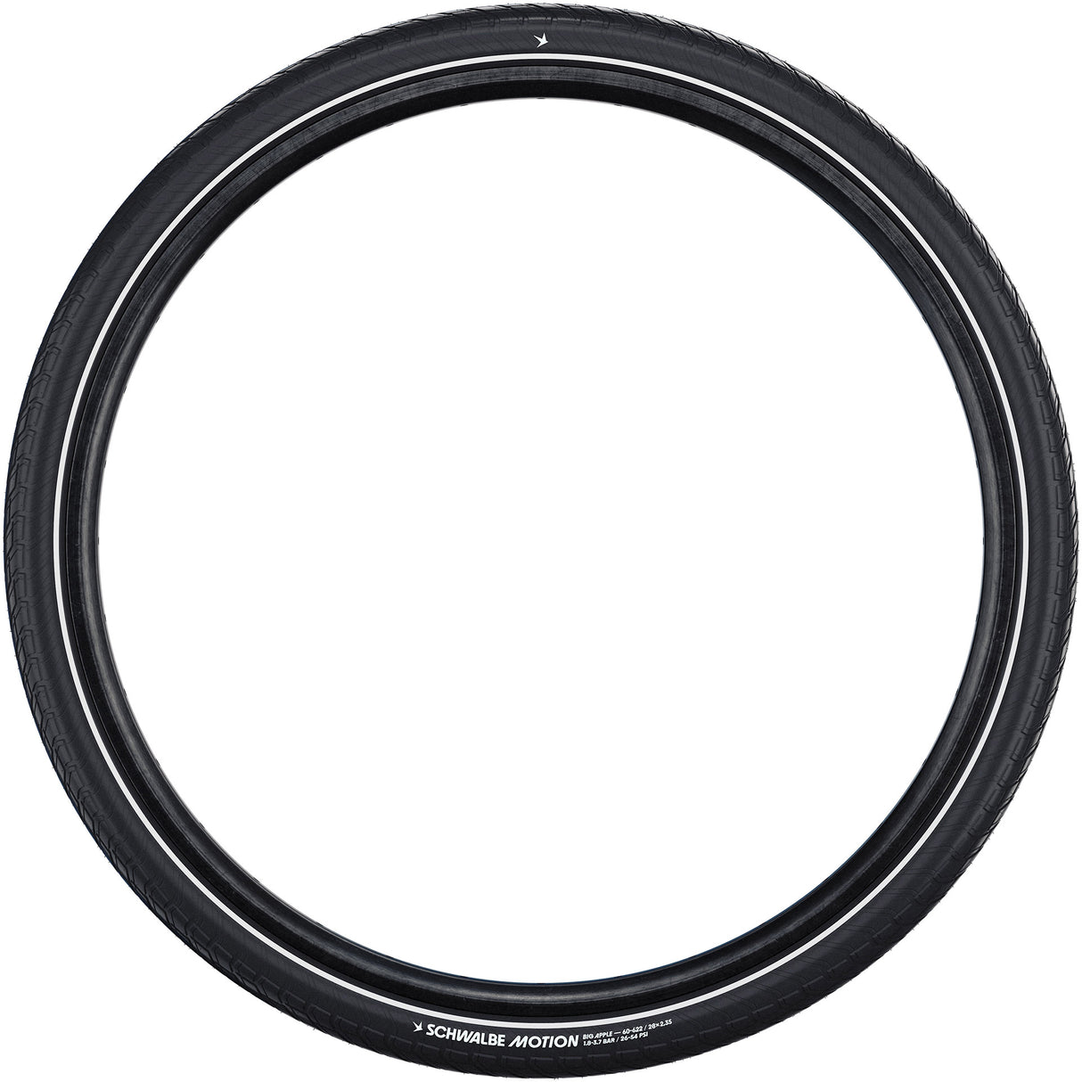 Schwalbe Motion Big Apple – kabelgebunden – Addix – Raceguard – 27,5 x 2,35 – Schwarz + Reflex