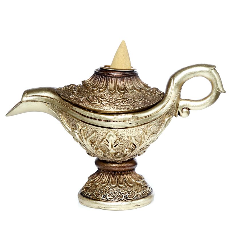 Rückfluss-Räucherstäbchenhalter mit magischer Lampe