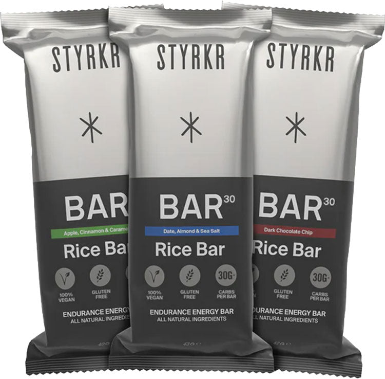 Styrkr bar30 energy bar 43g box of 12 | date almond sea salt