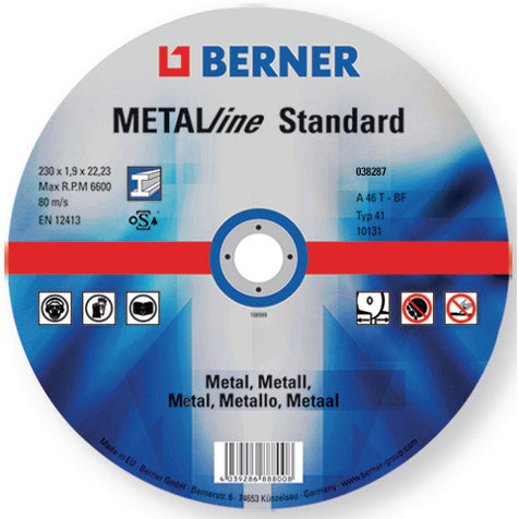 Cema Berner Slip Stack Metalline Standard Plat 115x1.0x22.23mm