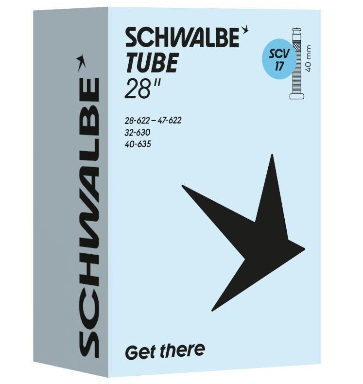 Schwalbe Schlauch SCV17 28 Zoll 28 47-622 635 Klickventil 40 mm