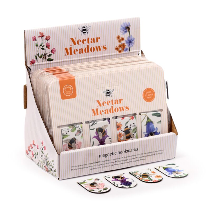 Nektarwiesen magnetisches Lesezeichen-Set