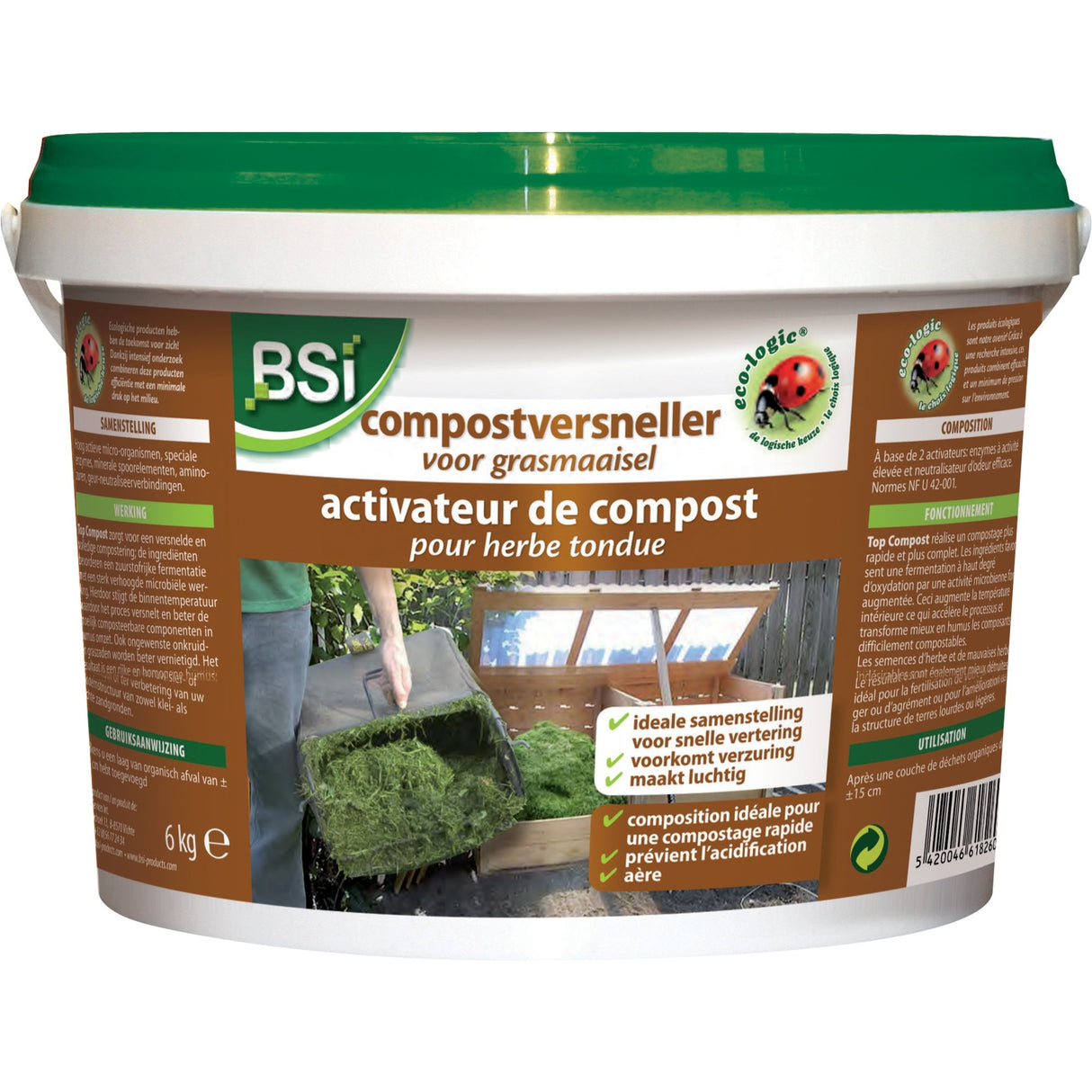 BSI -Kompostbeschleuniger für Rasenmäher 6 kg