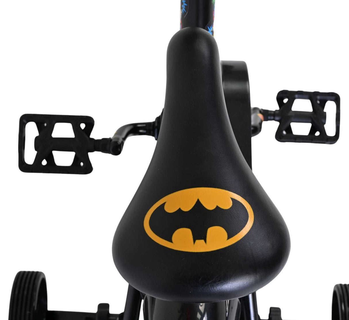 Batman Kinderfahrrad – Jungen – 12 Zoll – Schwarz – zwei Handbremsen