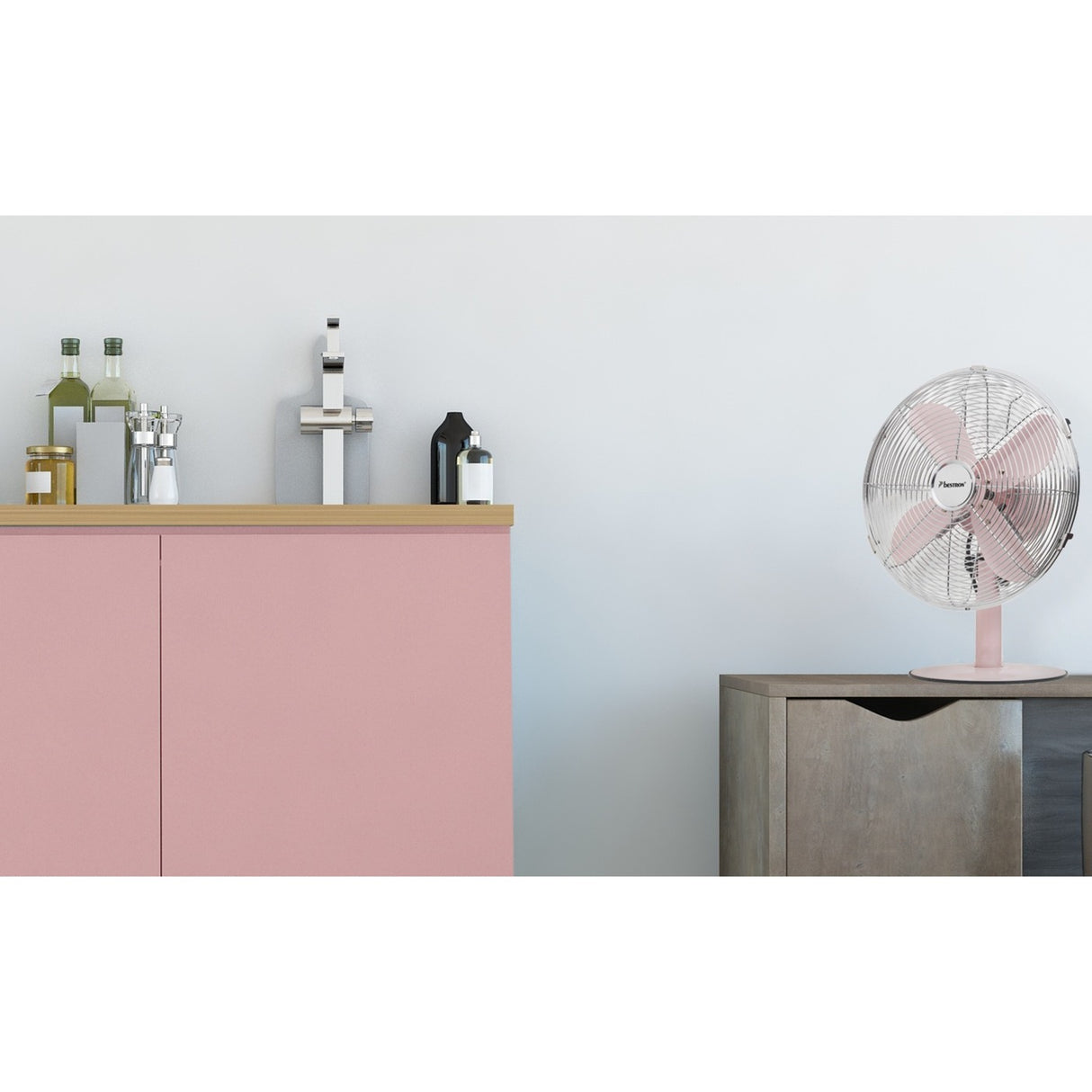 Bestron DFT35R Table Fan