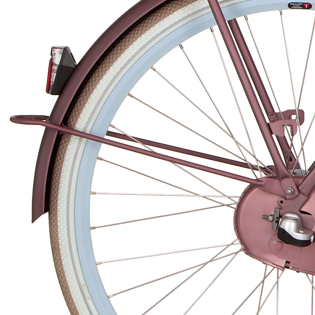 Cortina Fender Rod hinten 28 U4 Spicy Silver Matt