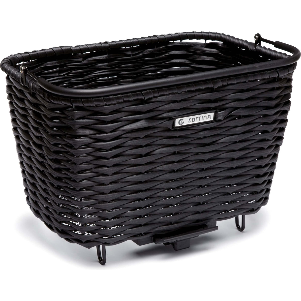 Cortina Korb Lyon (mik) 24l schwarz 34x24x22cm