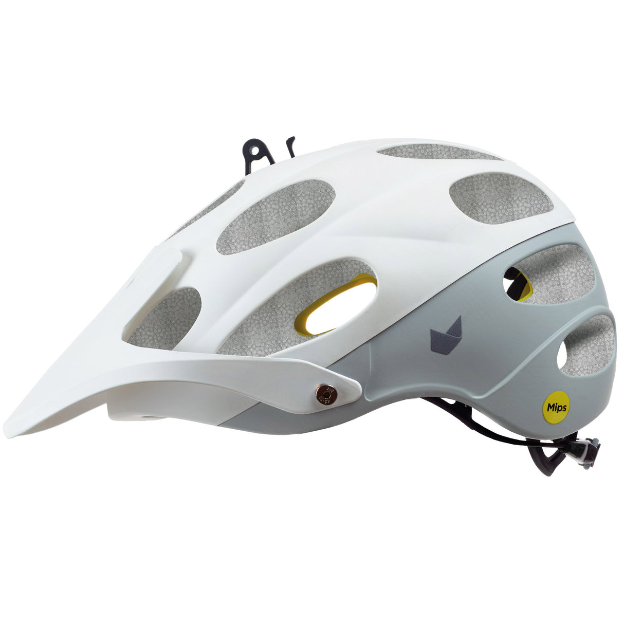Buzaglo katze mtb Helm yelmo mips Größe M 57-59 cm Weiß grau