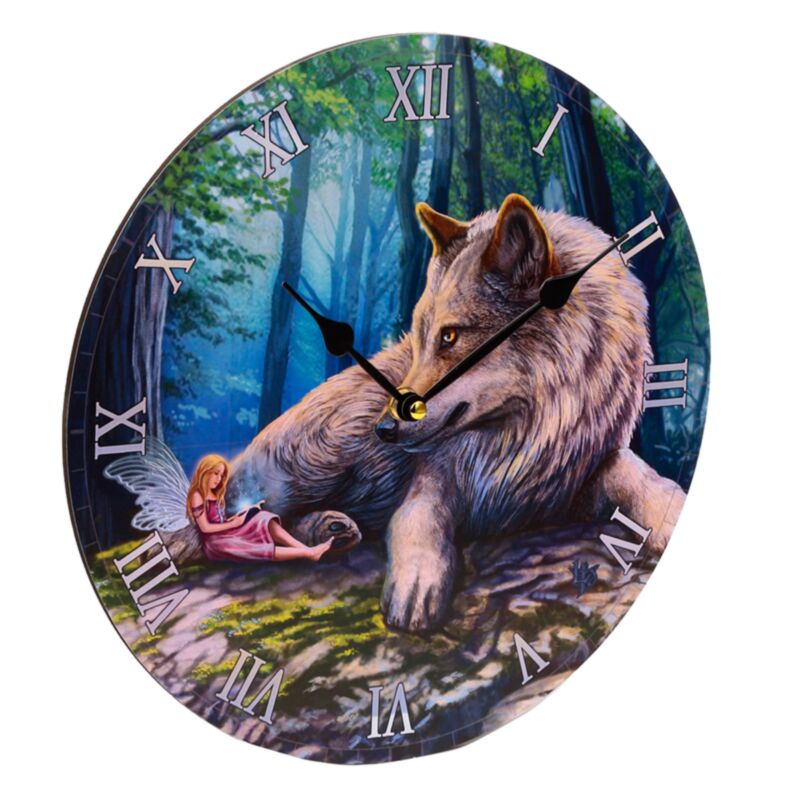 Lisa Parker Fairy Stories Fairy Wolf bedruckte Uhr