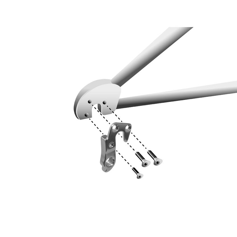 Union Maeilleurpad GH-051 mit Schraubenset M4x0.7 + M3x0.5