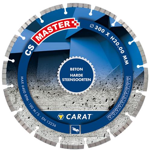 Carat Diamantsägeblatt ø300x22 CS Master Beton wassergekühlt