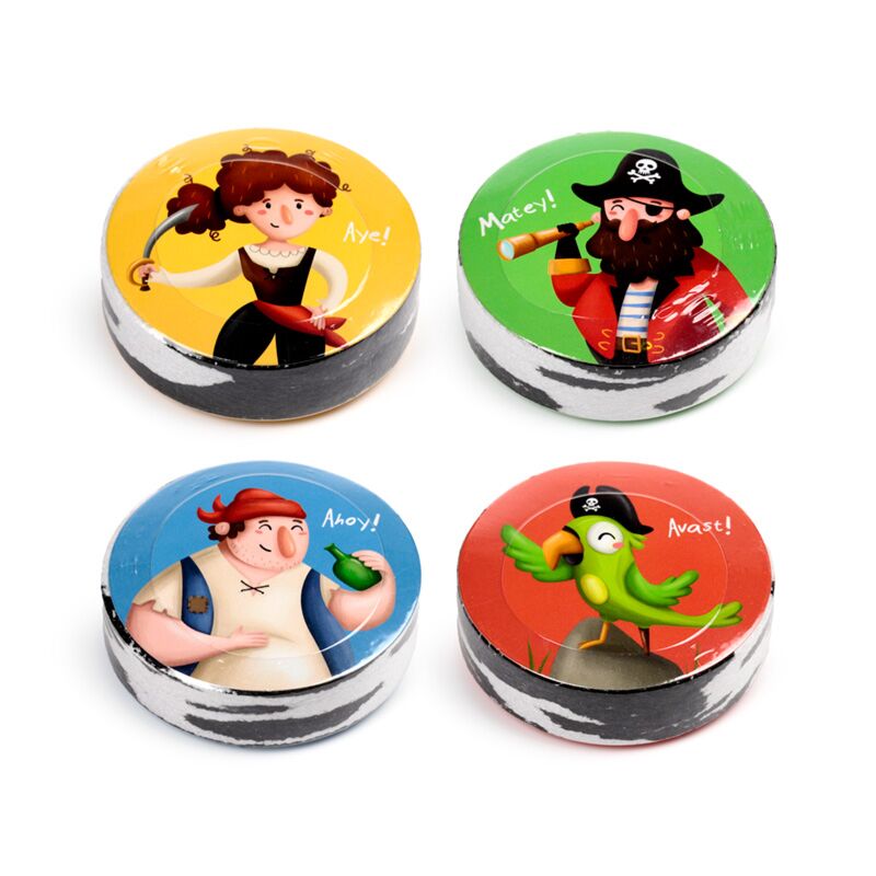 Jolly Rogers Pirates kompaktes Reisehandtuch