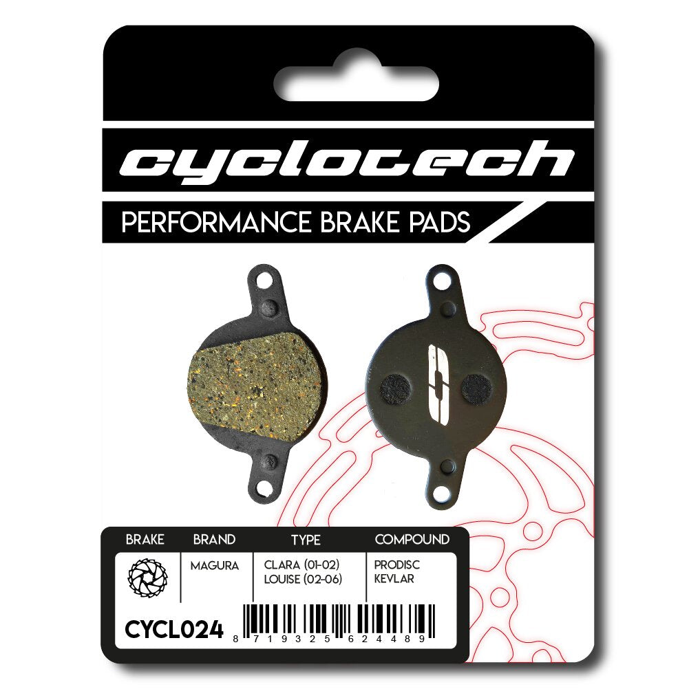 Cyclo tech schijfremblok prodisc kevlar magura clara