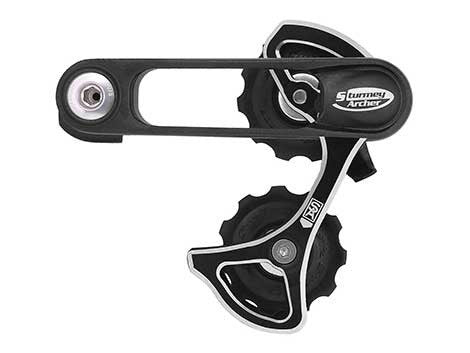 Sunrice -Kettenspanner CTS80 - Schwarz, Aluminium, 160 g, 5 cm Abstand, 11 Zähne