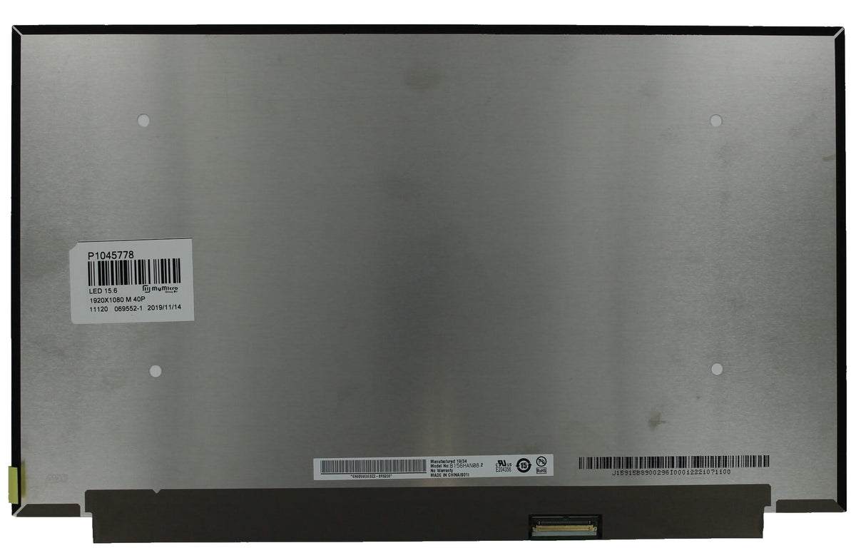 OEM 15,6 Zoll LCD -Bildschirm 1920x1080 Mat 40Pin, IPS, 144Hz