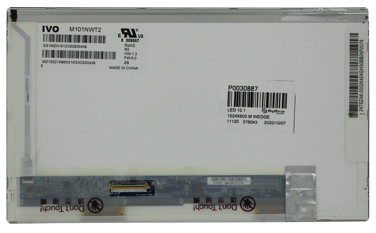 OEM 10,1 Zoll LCD-Bildschirm 1024x600 matt 40pin