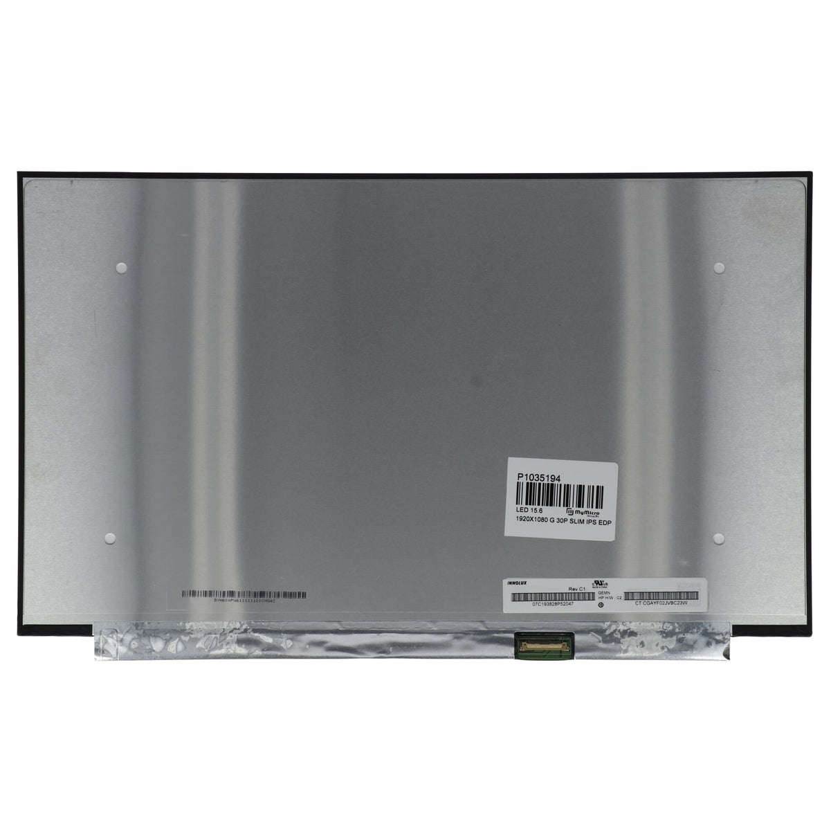 OEM 15,6 Zoll LCD -Bildschirm 1920x1080 Gloss 30pin EDP, IPS