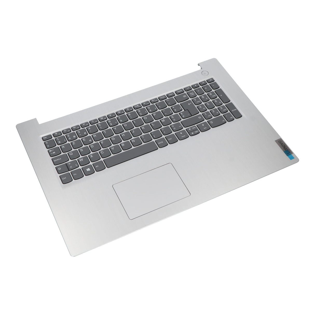Lenovo Laptop -Tastatur Aery sein + obere Deckung - Grau