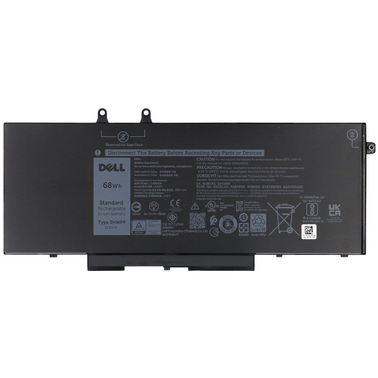 Dell Laptop-Akku 4736 mAh
