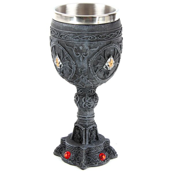 Drachenkelch aus Metall