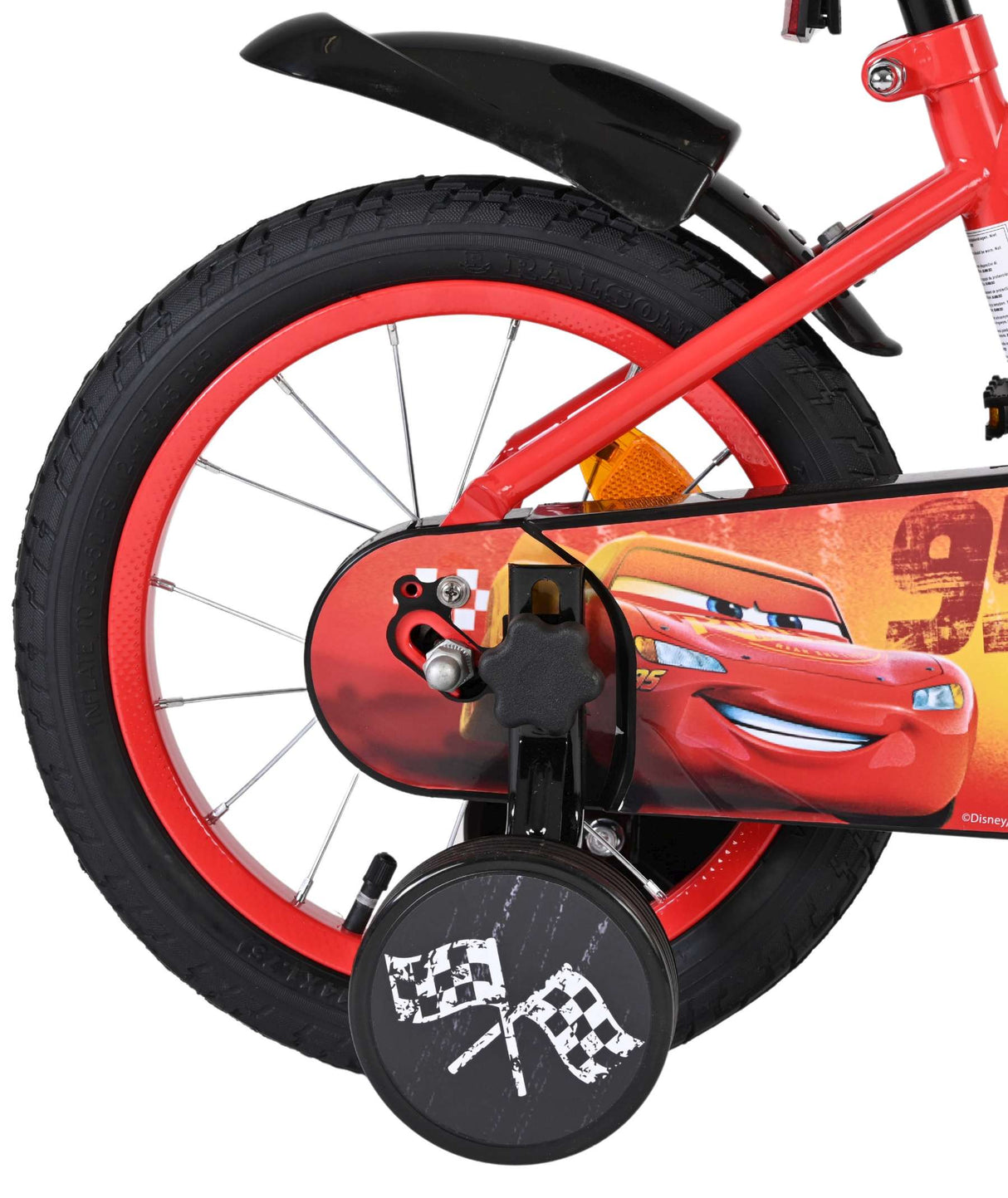 Disney Autos Disney Cars Kinderfahrrad – Jungen – 14 Zoll – Rot