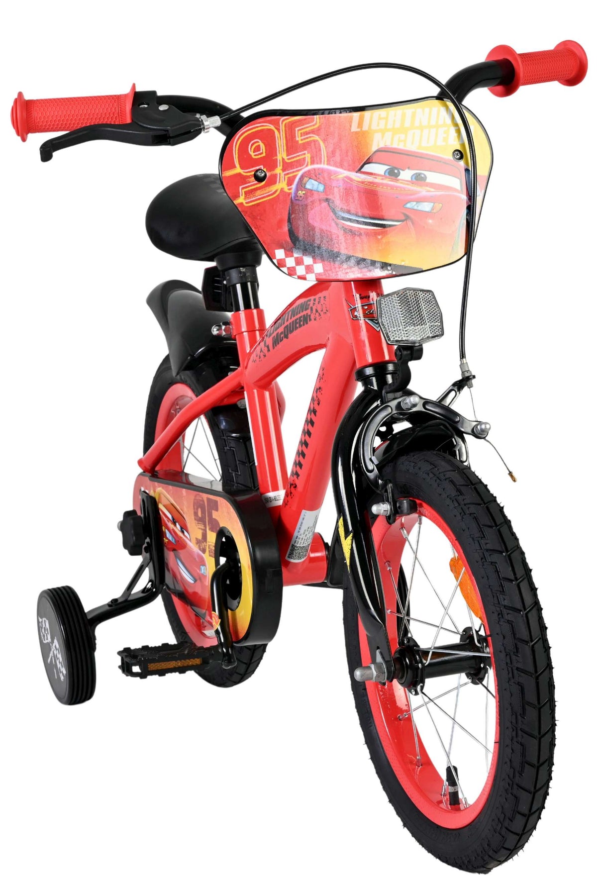 Disney Autos Disney Cars Kinderfahrrad – Jungen – 14 Zoll – Rot