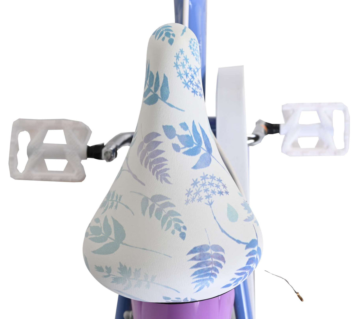 Volare Disney Frozen 2 Kinderfahrrad – Mädchen – 14 Zoll – Blau Lila – Zwei Handbremsen