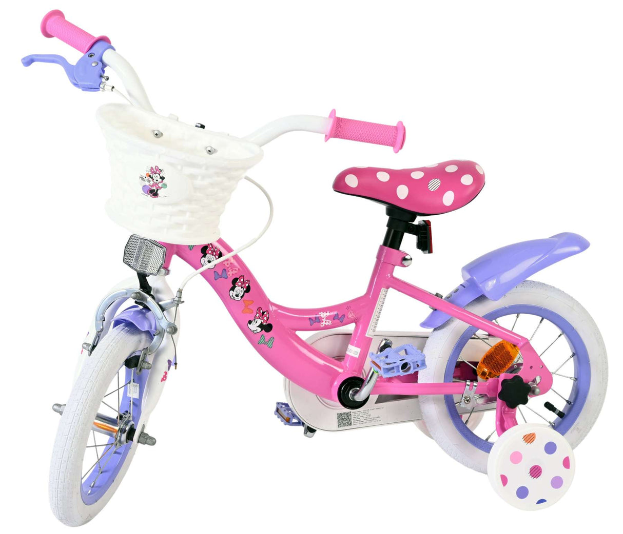 Disney Minnie ist die süßeste aller Zeiten! Kinderfahrrad - Mädchen - 12 Zoll - Rosa