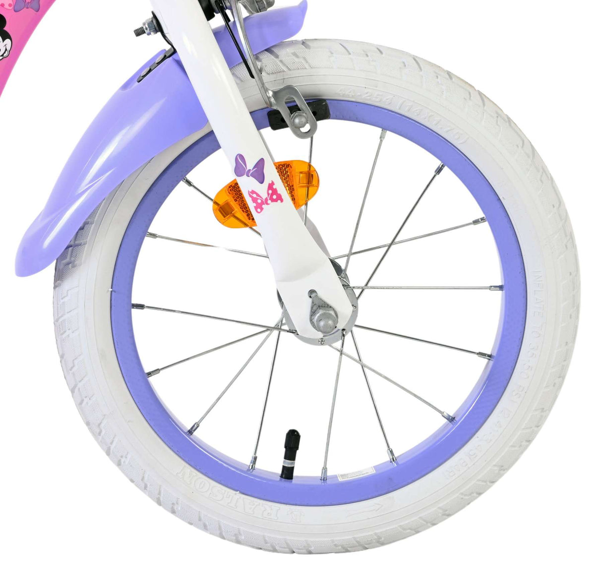 Disney Minnie ist die süßeste aller Zeiten! Kinderfahrrad - Mädchen - 14 Zoll - Rosa