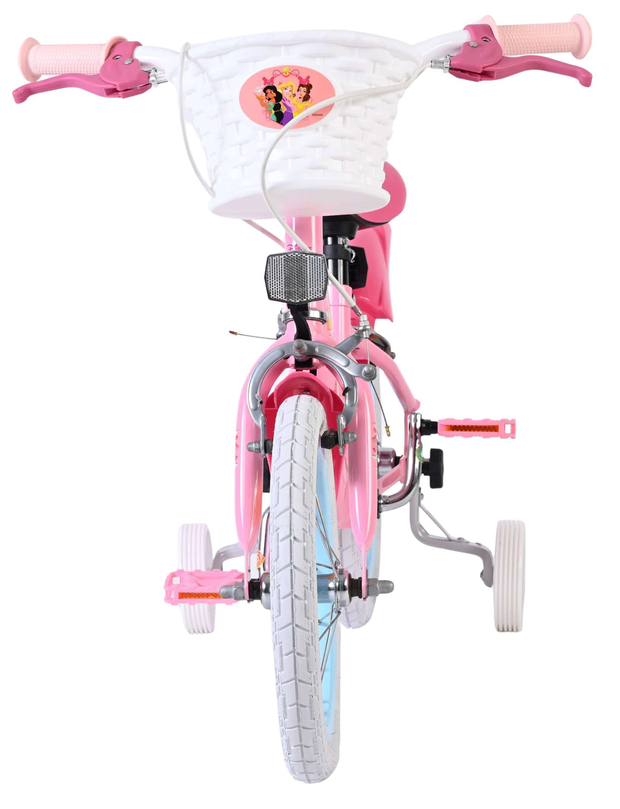 Disney Princess Disney Princess Kinderfahrrad – Mädchen – 14 Zoll – Pink – zwei Handbremsen