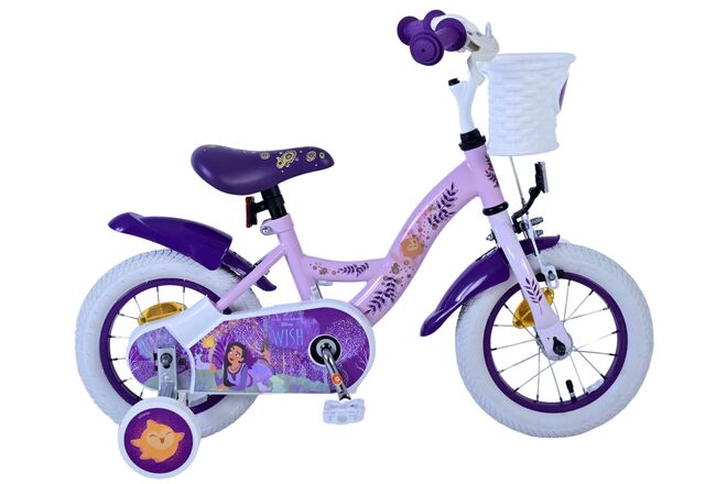 Wünschen Sie Disney Children's Fahrrad - Mädchen - 12 Zoll - lila