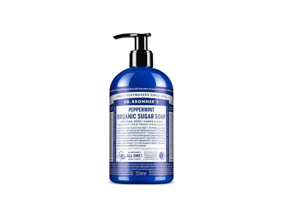 Dr. Bronner's Seifenpumpe - Pfefferminze - 355 ml