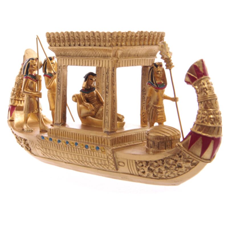 Ägypten - goldgedecktes Boot