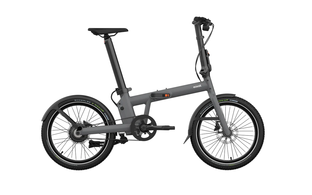 Eovolt elektrisches Faltrad Nachmittag Pro 20 v0 grau