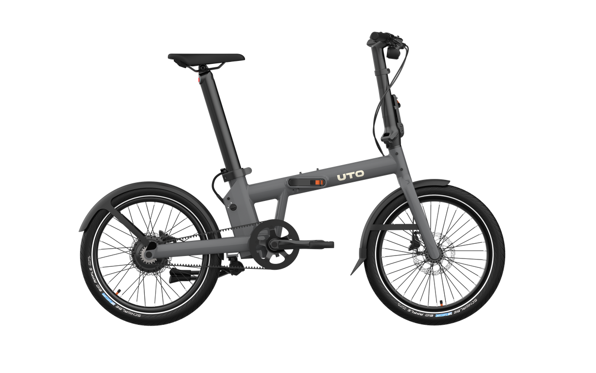 Uto elektrisches Faltrad Pro20 v2 grau