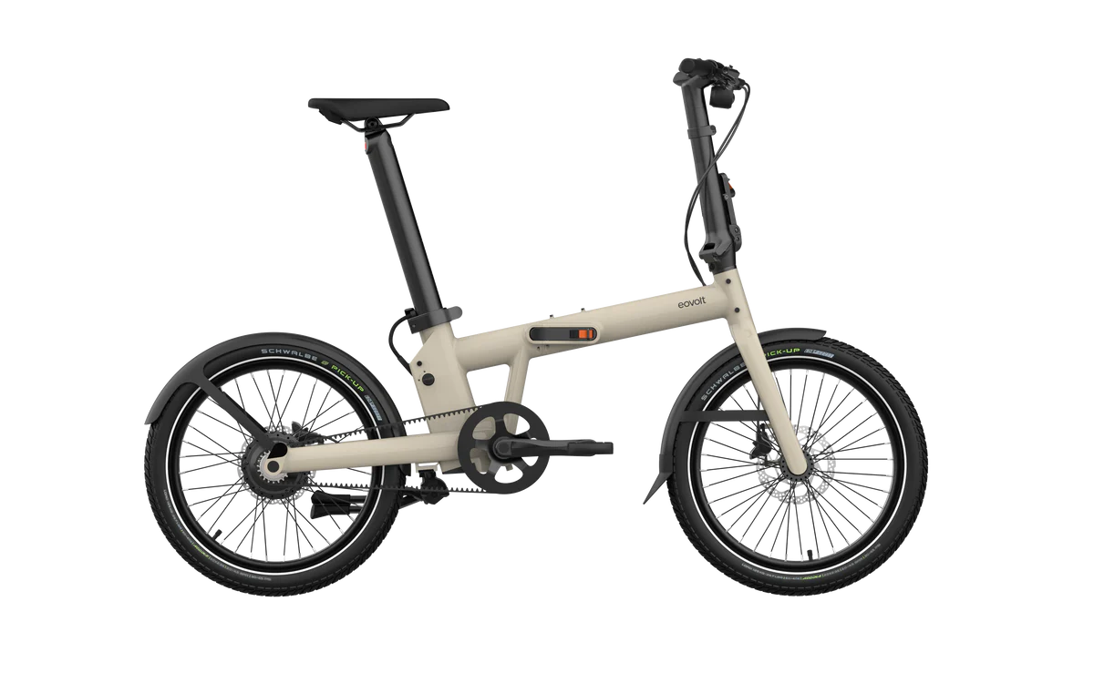 Eovolt elektrisches Faltrad Nachmittag Pro 20 V1 Taupe