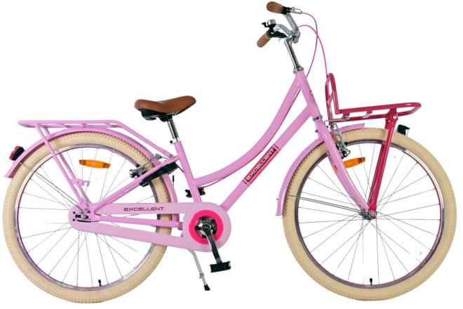 Volare Volare Kinderfahrrad Mädchen 24 Zoll PinkZwei Handbremsen