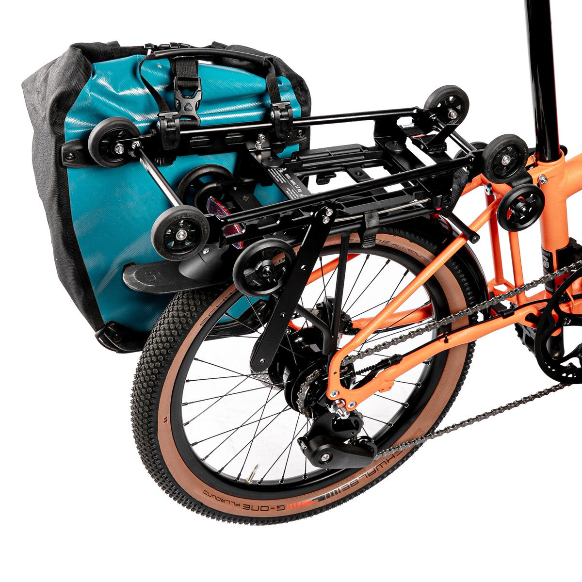 Fahrer-Erweiterungsgepäckträger, Top-Träger, Brompton, Fahrer-Paar-Gepäckträger, Top-Träger, Brompton